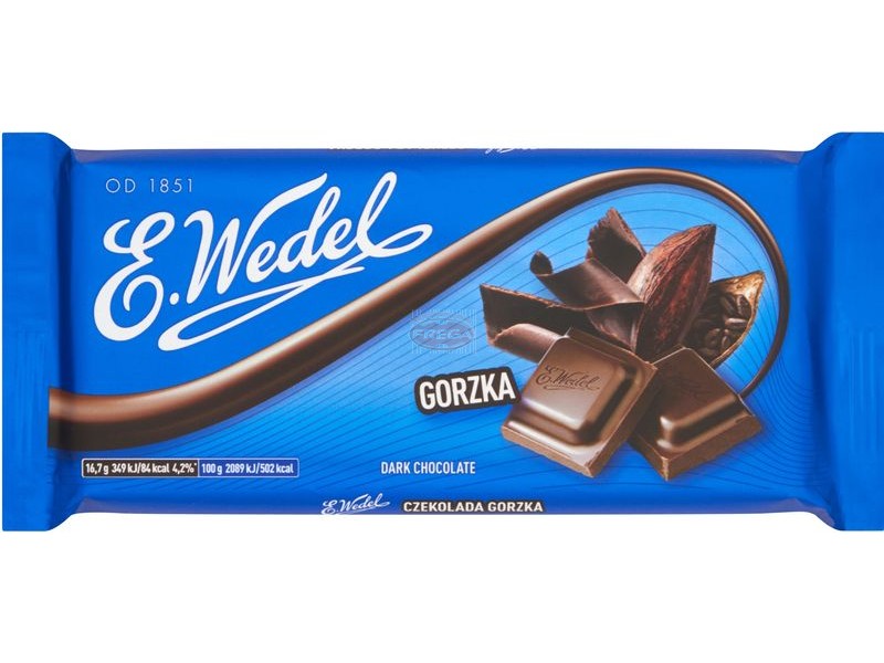 Wedel pure chocolade 100g
