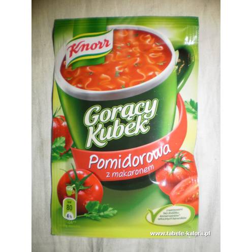 Knorr goracy kubek tomatensoep met pasta 21g