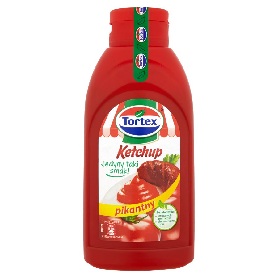 Tortex ketchup pikantny 470g