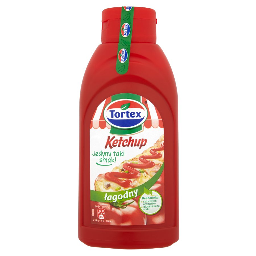 Tortex ketchup lagodny 470g