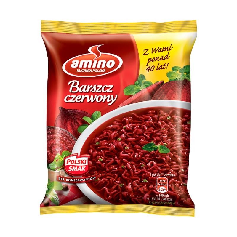 Amino instant barszcz czerwony 65g